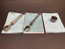 DUPLEX BEARING & CONTROL RODS 3G6430V00153, 3G5510A02732 & 3G5510A02733 (ALL REMOVED FOR REPAIR)