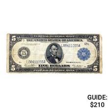 1914 $5 Fed. Reserve Note