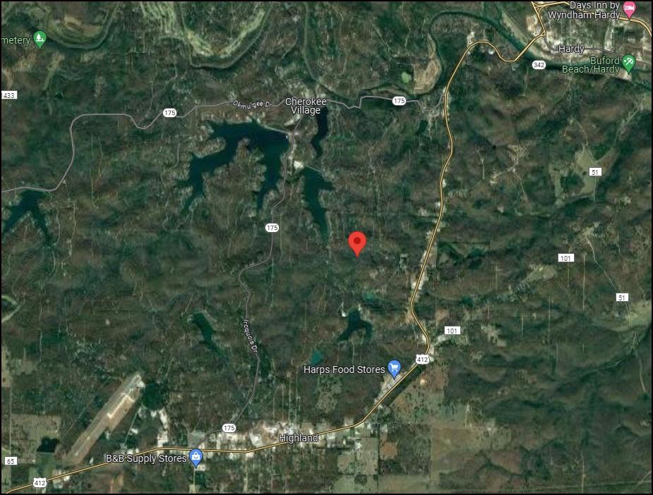 Arkansas Sharp County Lot in Cherokee Village! Outstanding Recreation near Lake! Low Monthly Payment