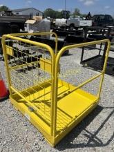 Pallet Fork Mount Safety Basket  - New