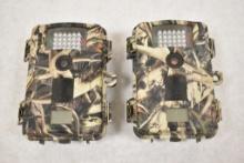 Two Stealth Cam Trail Cameras.
