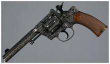 H. Pieper Patent Model 1893 Gas Seal Double Action Revolver