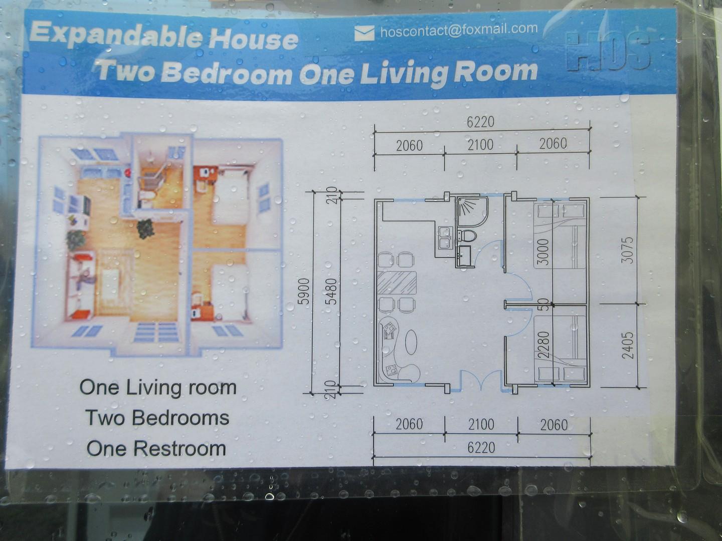 Expandable 2 Bedroom House