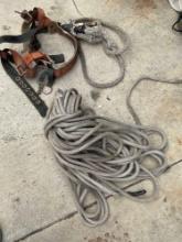 Heavy duty rope and belt