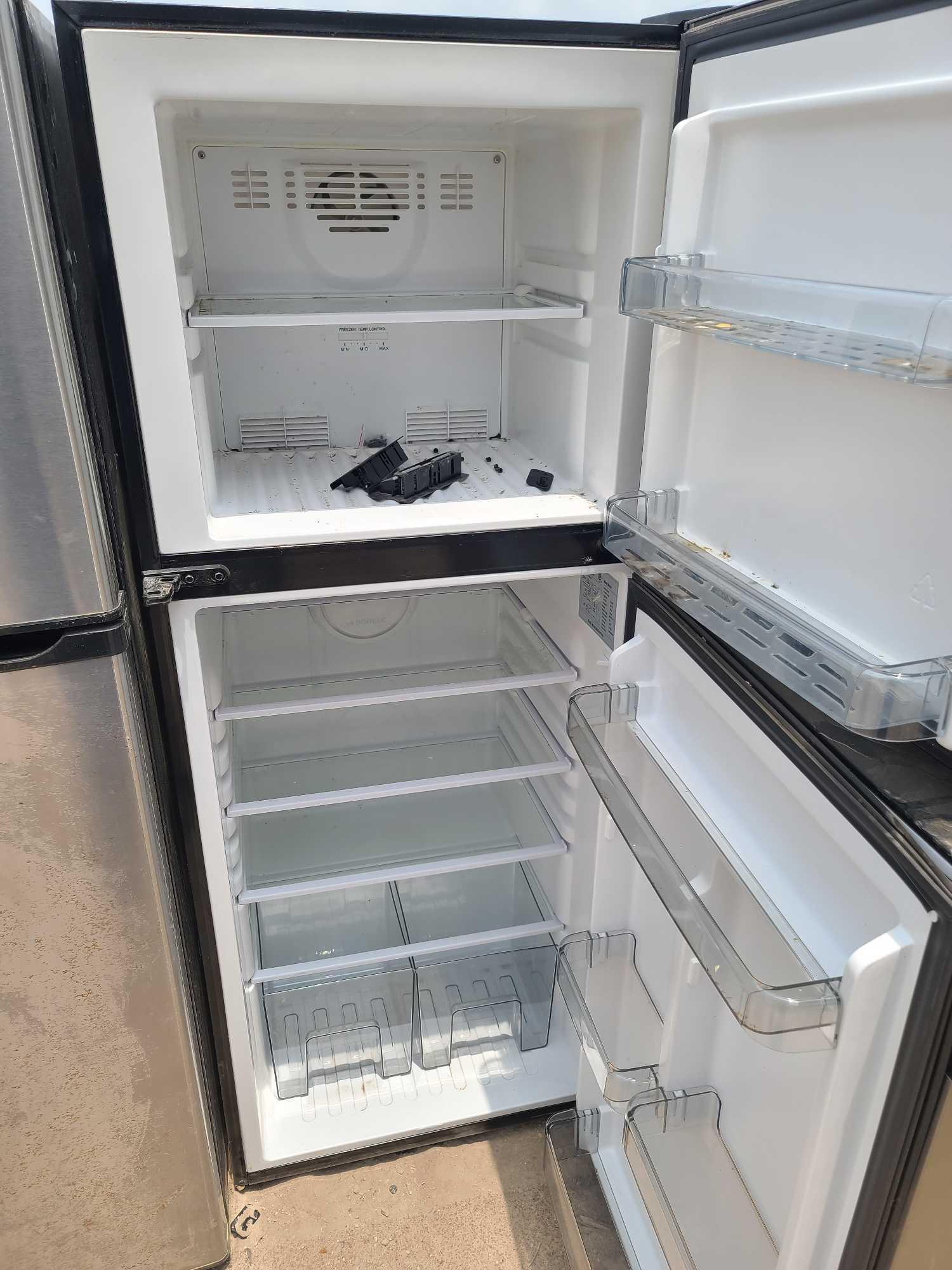 (1) S/S Frigidaire RV Refrigerator, (2) S/S Everchill RV Refrigerators