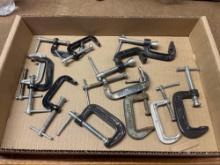 Box of 12 Miniature C-Clamps