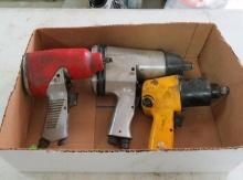 (3) Pneumatic Impact Wrenches