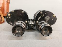 4 WW1 to WWII U.S. military binoculars