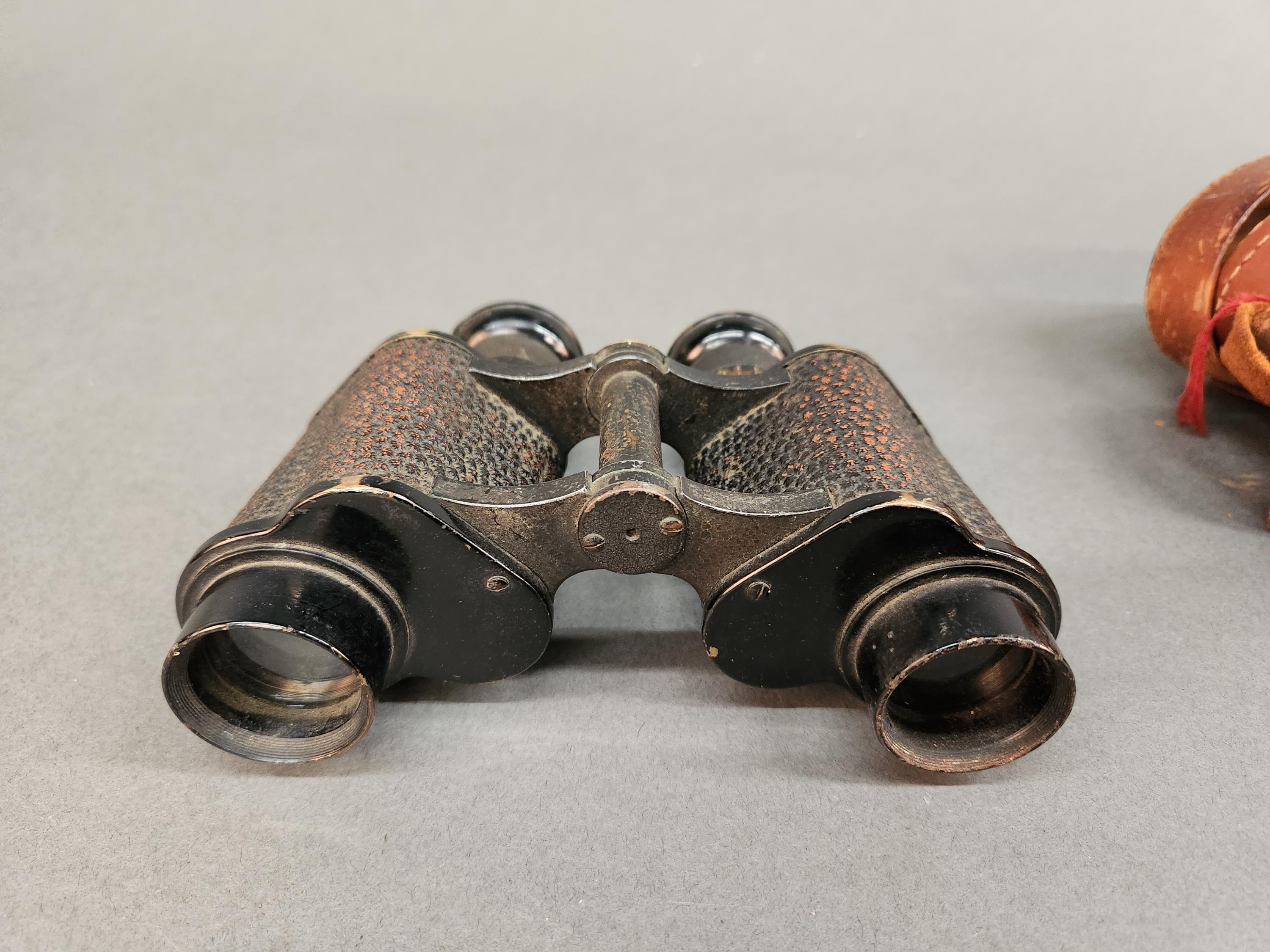4 WW1 to WWII U.S. military binoculars