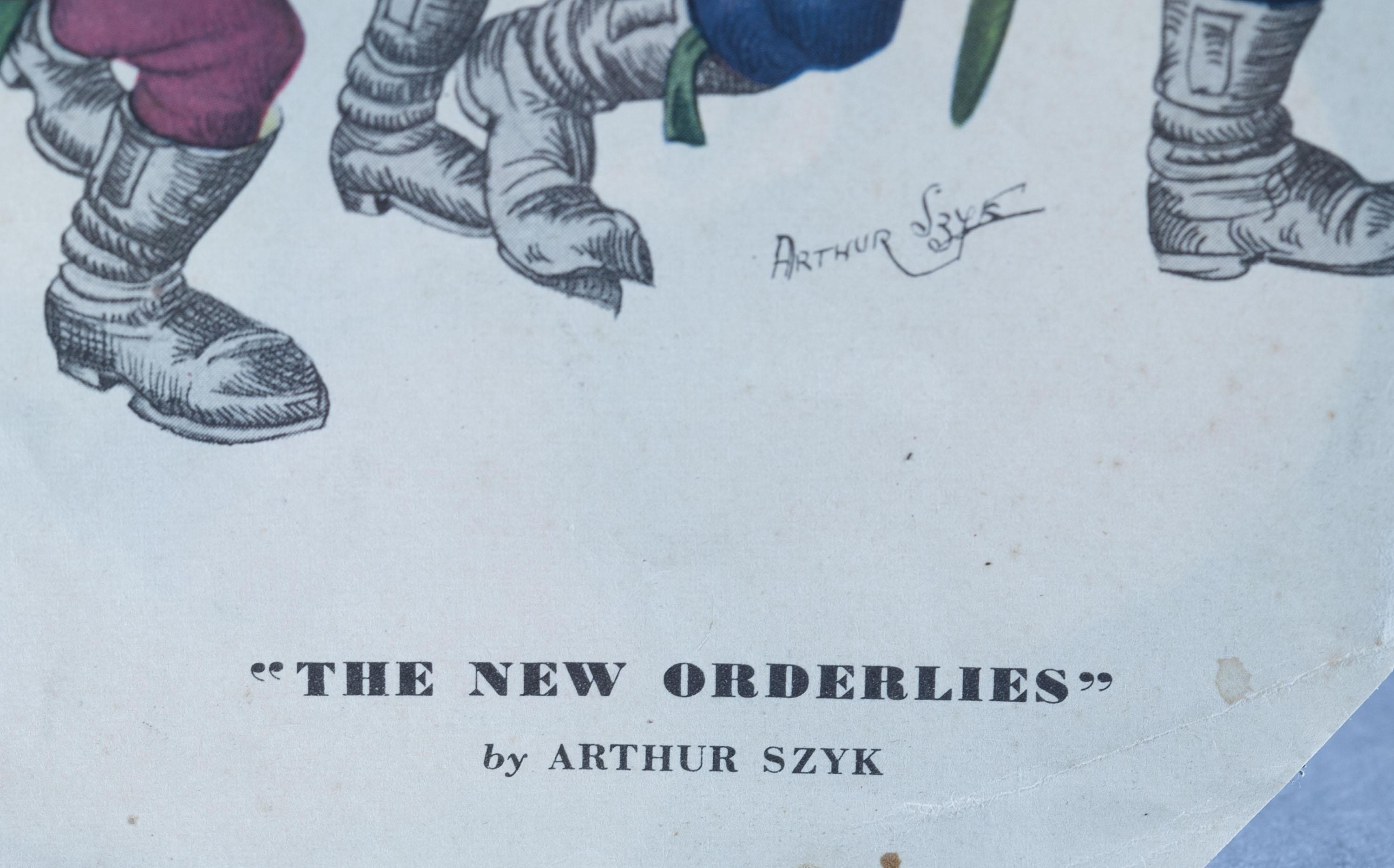 WWII Arthur Szyk "Esquire Magazine"  cartoons