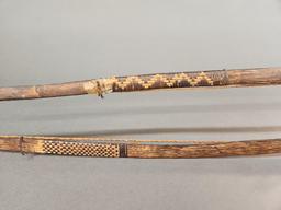 2 Ethnographic bows.