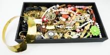 Large Collection of Fashion Jewelry and Watches
