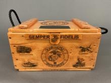 Gen. Gray wood ammunition crate