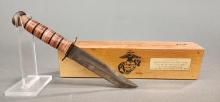 Gen. Gray U.S.M.C. KA-BAR knife in box