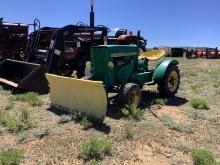 John Deere 110 Lawn Tractor w/ Plow