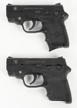 LOT OF 2 SMITH & WESSON BODYGUARD 380 W/ LASER
