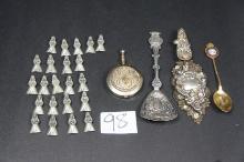 Pewter Jewelry Lot