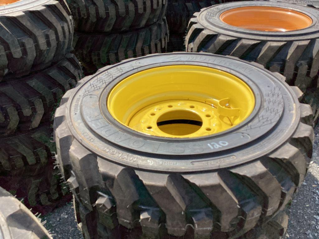 10-16.5 TIRES ON NEW HOLLAND WHEELS