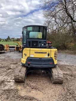 2019 YANMAR VIO55-6A MINI EXCAVATOR