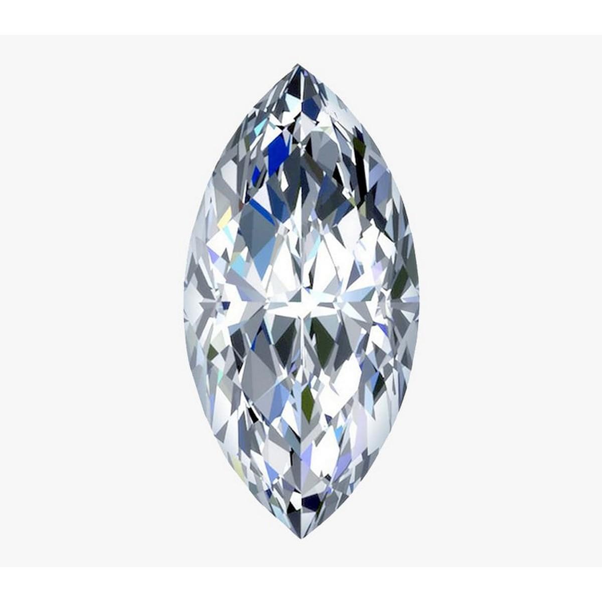 4.01 ctw. SI1 IGI Certified Marquise Cut Loose Diamond (LAB GROWN)