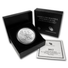 2012-P 5 oz Silver ATB El Yunque (w Box and COA)