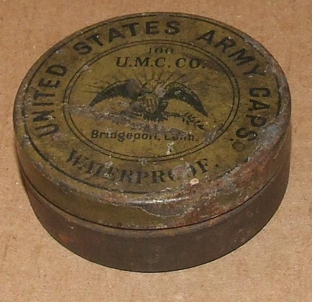 U.M.C. CO United States Army Caps Tin