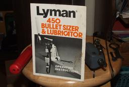 Lyman 450 Lube Sizer