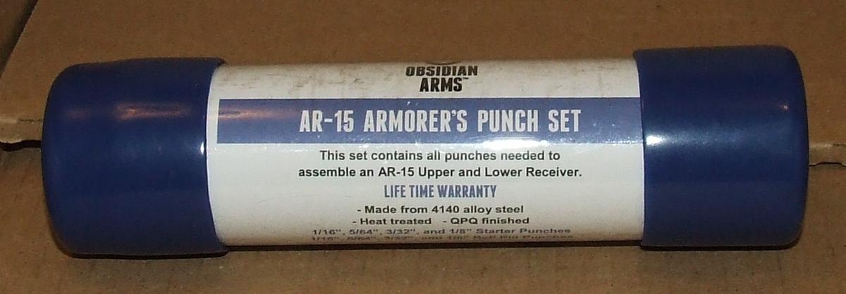 Obsidian Arms AR-15Armorer's Punch Set