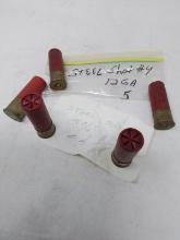 5 count assorted 12ga Steel Shot shells