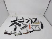 2 bags assorted pocket knives