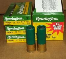 15 Rounds Remington 12 ga Slugs
