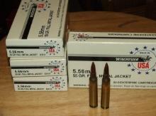 5 - 20 Rounds Winchester USA 5.56
