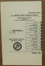 USMC TM05538C-23&P/2 Rifle 5.56 M16 A2 W/E