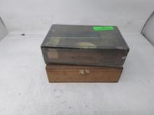 2 Vintage Cigar boxes ( Giard & Rigoletto)