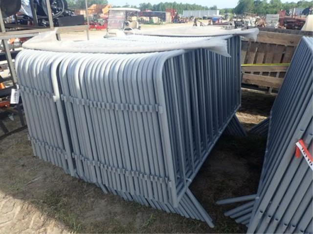 "Crowd Control" Fence Panels 4'x7' (40 Pcs.)