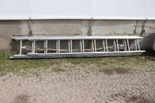 28' aluminum industrial extension ladder