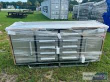 NEW/UNUSED STEELMAN 7FT 10 DRAWERS STAINLESS STEEL WORKBENCH