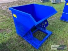 NEW/UNUSED SELF DUMPING HOPPER W/ FORK POCKETS