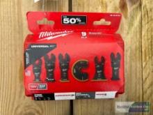 NEW MILWAUKEE 9PC. MULTI-TOOL BLADE KIT