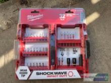 NEW MILWAUKEE 32pc. IMPACT DRIVER BIT SET