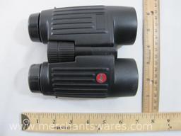 Leica Trinovid Binoculars, No Magnification Markings, in Black Cinch Bag, 2 lbs 2 oz