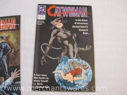 Catwoman Four Issue Mini Series for Mature Readers, Issues 1-4, Feb-May 1989, 8 oz