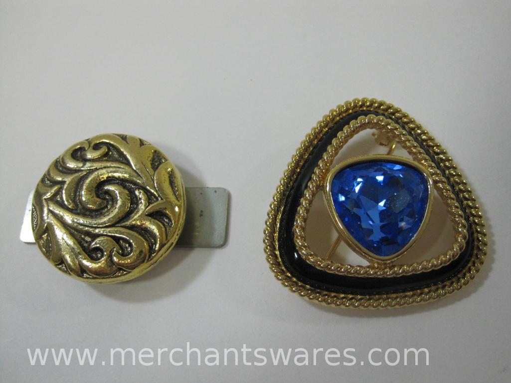 Gold Tone Jewelry including Bracelets, Earrings and More