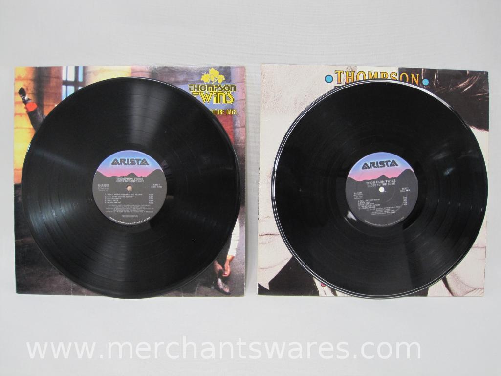 Five Record Albums including The Thompson Twins, Arcadia, The Cucumbers and Crush, 2 lbs 6 oz