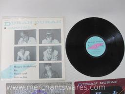 Three Duran Duran Vinyl Record Albums, Rio, Carnival, Mixing, 1 lb 5 oz