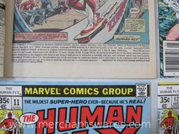 The Human Fly, Four Marvel Comics Group Comics Issues No. 8, 9, 11, 12, Apr, May, July, Aug, 1978, 7