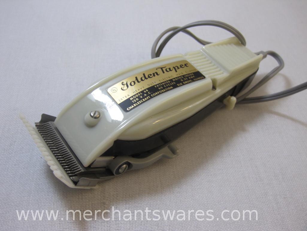 Vintage Wahl Golden Taper Extra Heavy Duty Electric Hair Clipper, 1 lb 2 oz