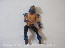 Five Teenage Mutant Ninja Turtles Action Figures including Casey Jones, April O'Neil and Shredder