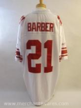 Tiki Barber No. 21 New York Giants NFL Jersey, Reebok XL Length +2, see pictures, 1 lb