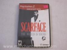 PS2 Scarface The World is Yours PlayStation 2 Game with Instructions, 6 oz